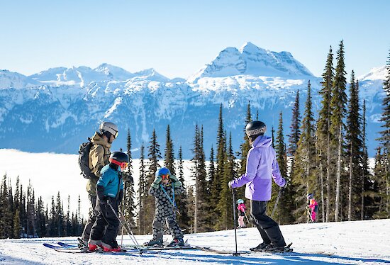 Kids Skiing