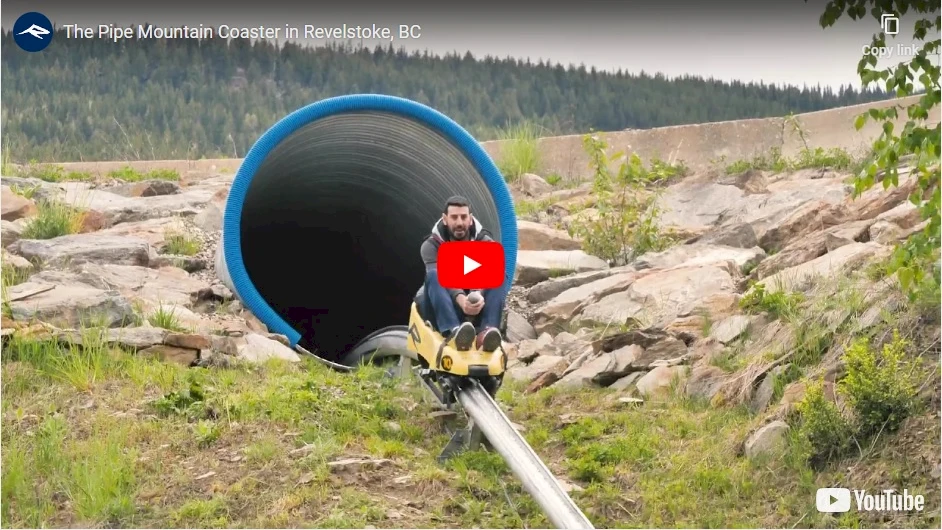 Pipe Mountain Coaster Video