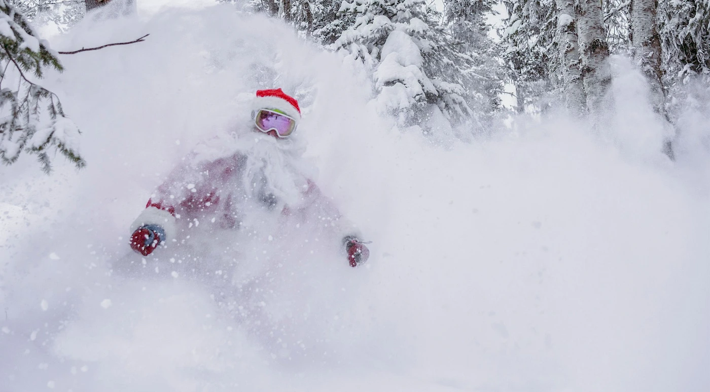 Ski With Santa Revelstoke Mountain Resort British Columbia, Canada