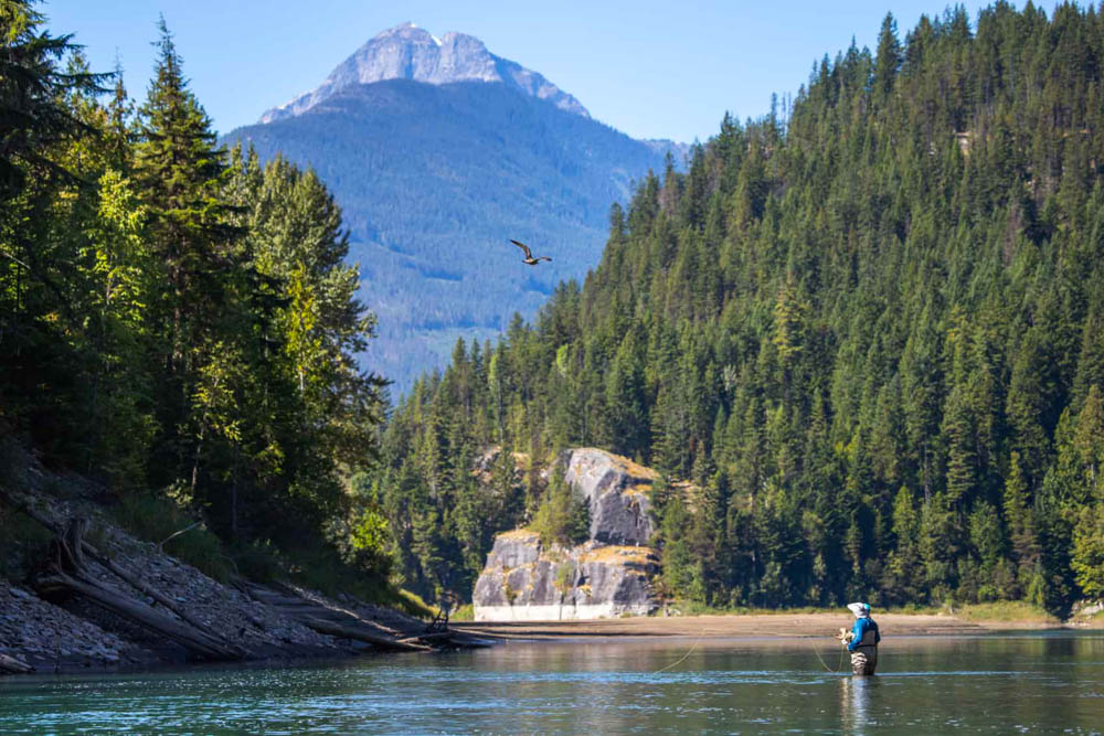 Fishing in Revelstoke, BC