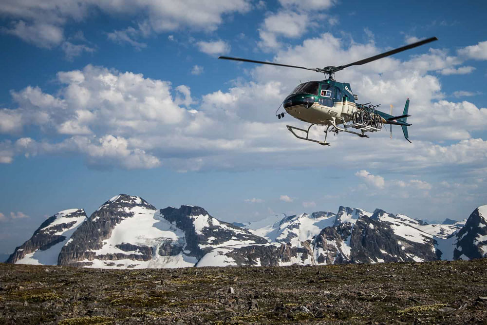 Heli Tours around Revelstoke, BC