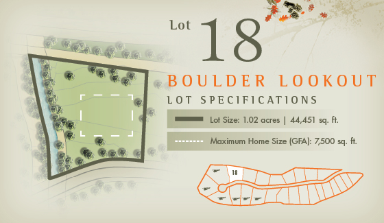 Mackenzie Landing Lot 18 - Boulder Lookout