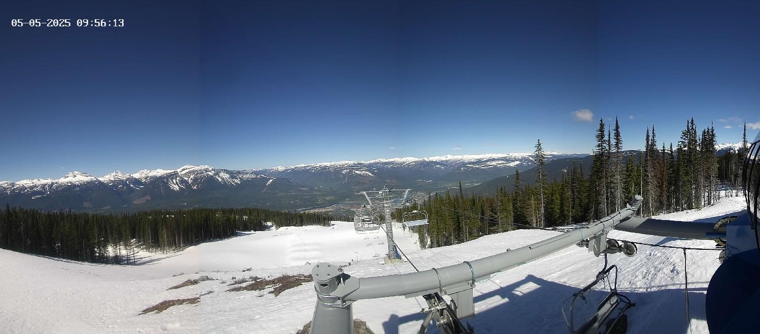 Revelstoke Mountain Resort -  Top of Stellar Chair Webcam