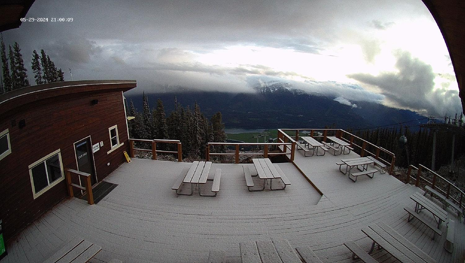 Revelstoke Mountain Resort -  Top of Upper Gondola Webcam