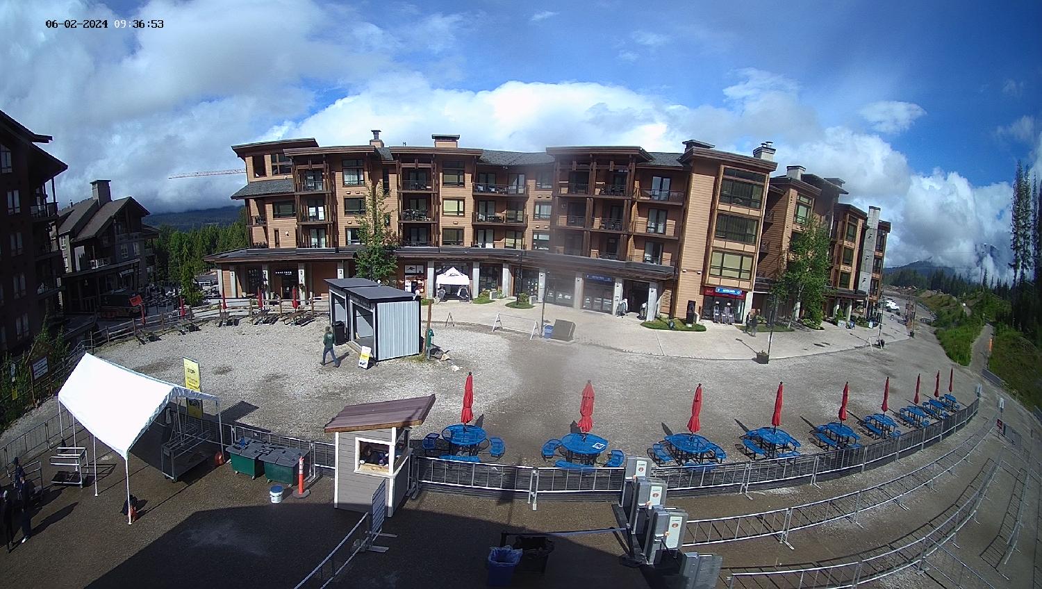 Revelstoke Mountain Resort -  Village Webcam